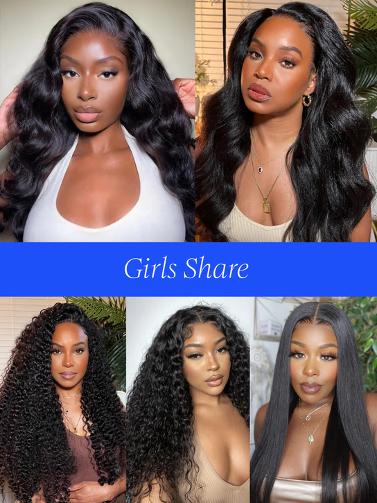 5x5 HD Glueless Wig Body Wave Human Hair Wig with Bleached Knots Match All Skin